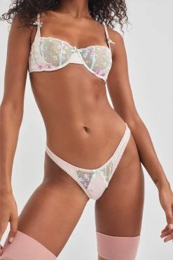 Victorias Secret Midsummer Floral Thong Panty Shop 7 Victorias Secret Midsummer Floral Thong Panty Shop