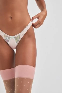 Cheap For Love & Lemons Store 31 Victorias Secret Midsummer Floral Thong Panty Shop