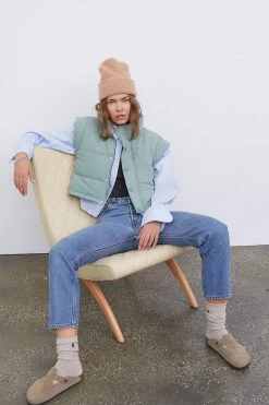 For Love & Leisure Shop Mini Puffer Vest