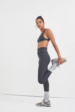 For Love & Leisure Seamed Rib Legging Shop