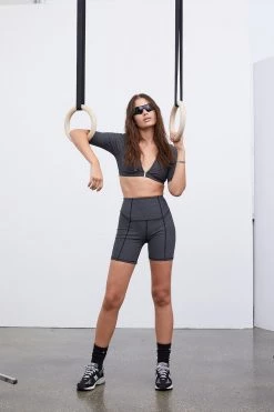 For Love & Leisure Shop Ribbed Bra Top