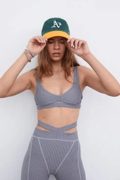 For Love & Leisure Double Strap Waist Legging Shop