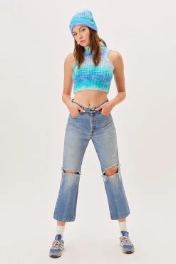 Knitz Rosa Crop Tank Sweater