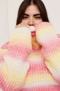 Knitz Shop Rosa Turtleneck Crop Sweater