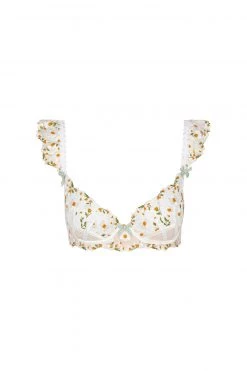 Victorias Secret Tossed Daisy Bra