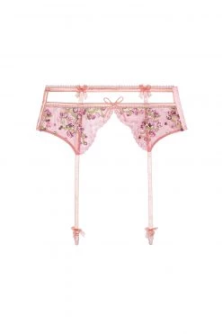 Victorias Secret Lavender Fields Embroidery Garter Belt Shop 13 Victorias Secret Lavender Fields Embroidery Garter Belt Shop