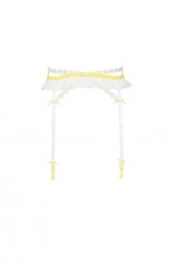 Victorias Secret Lemon Daisy Garter Belt 13 Victorias Secret Lemon Daisy Garter Belt