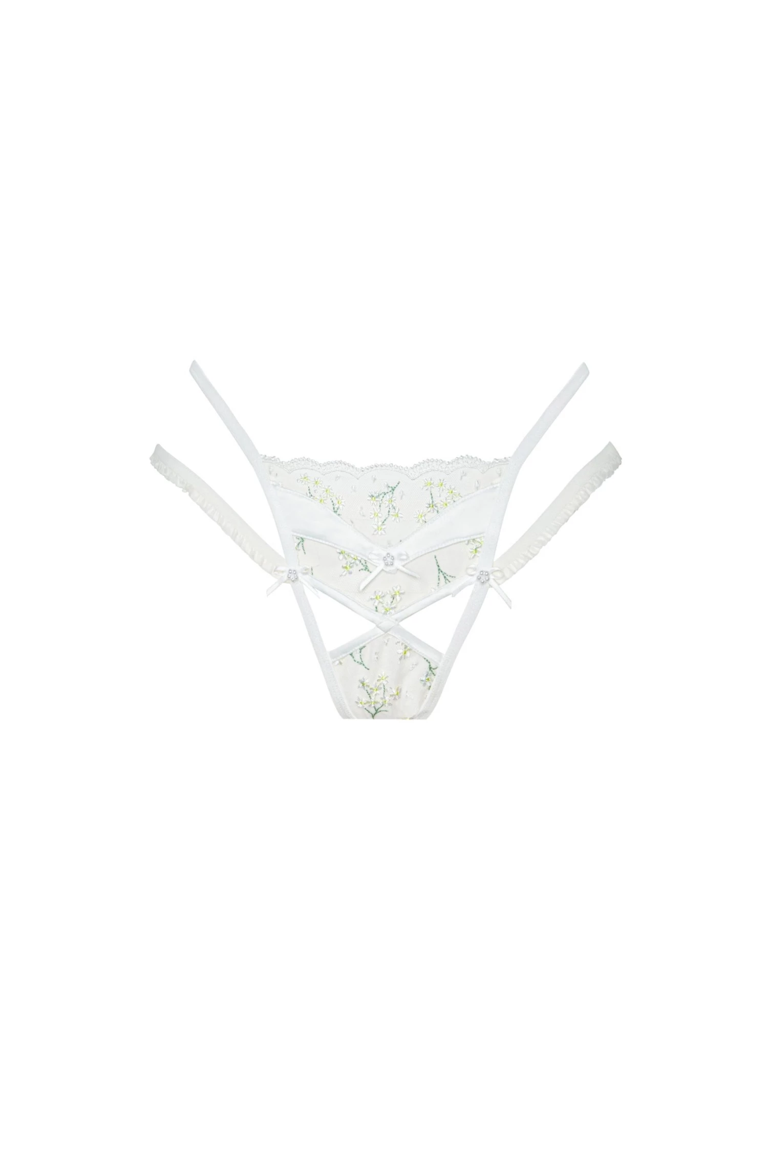 Victorias Secret Baby's Breath Thong Panty 8 Victorias Secret Baby's Breath Thong Panty