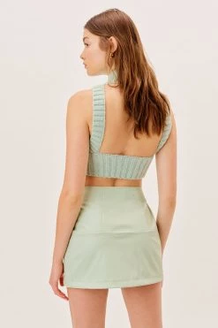 Knitz Dominique Crop Tank Sweater Shop