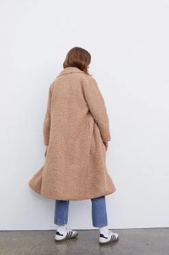 For Love & Leisure Long Teddy Coat Shop