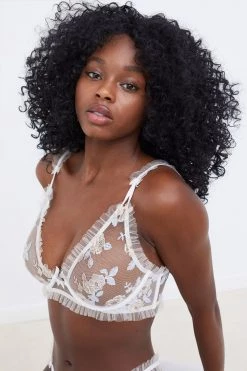 Victorias Secret Wedding Shop Winter Snow Floral Underwire Bra